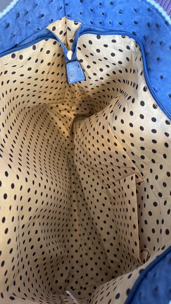 Faux Ostrich Tote Bag