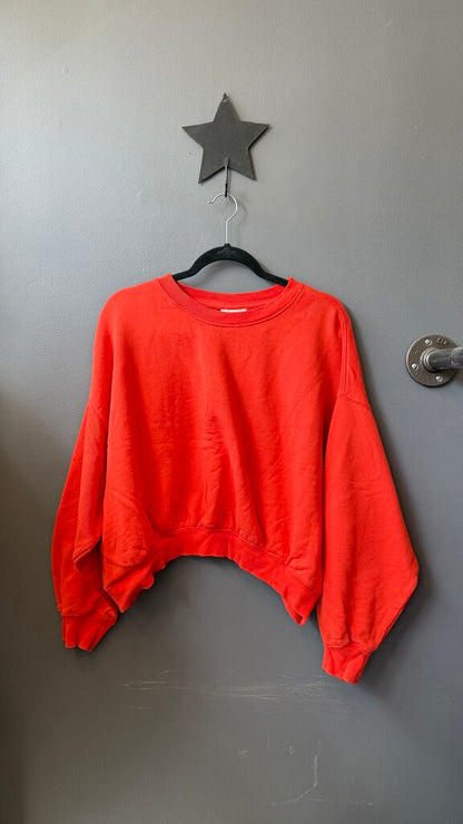 Crop Crewneck Sweatshirt