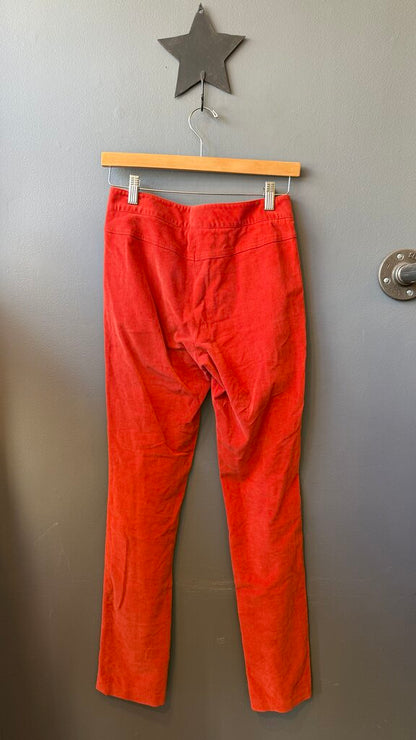 Slim Leg Corduroy Pants