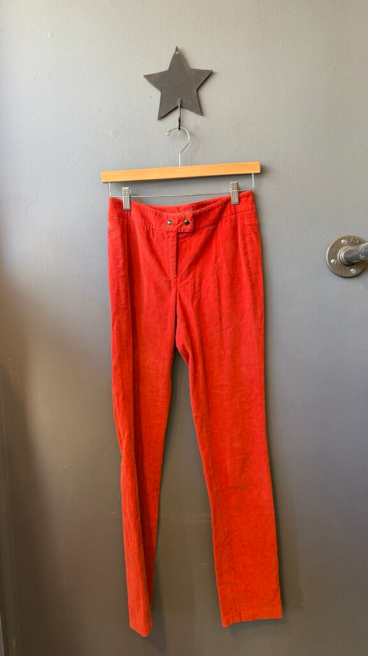 Slim Leg Corduroy Pants