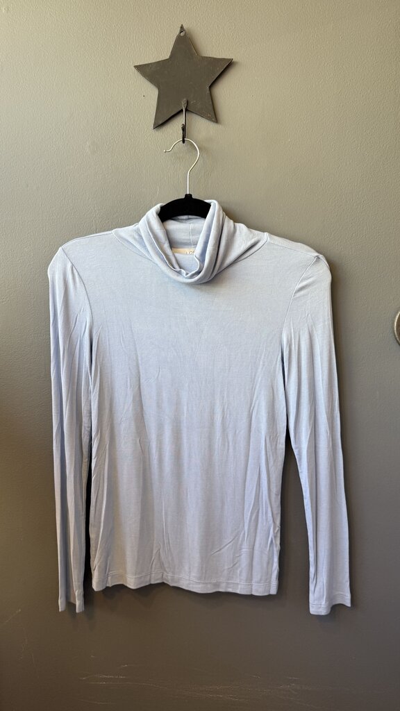 Tissue Ribbed Turtleneck Tee