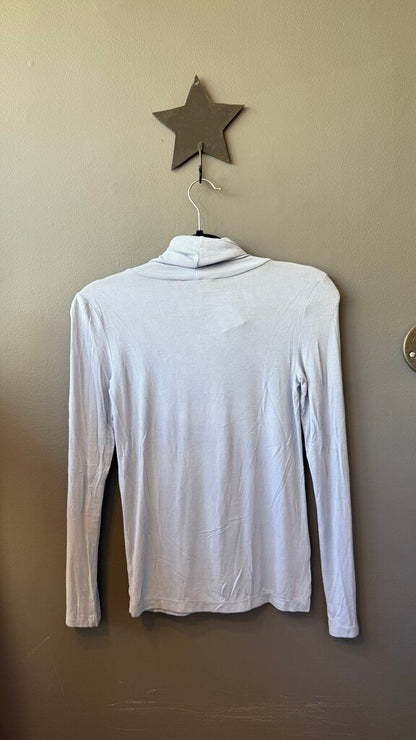 Tissue Ribbed Turtleneck Tee