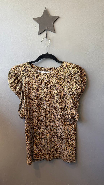 Speckle Puff Shoulder TShirt