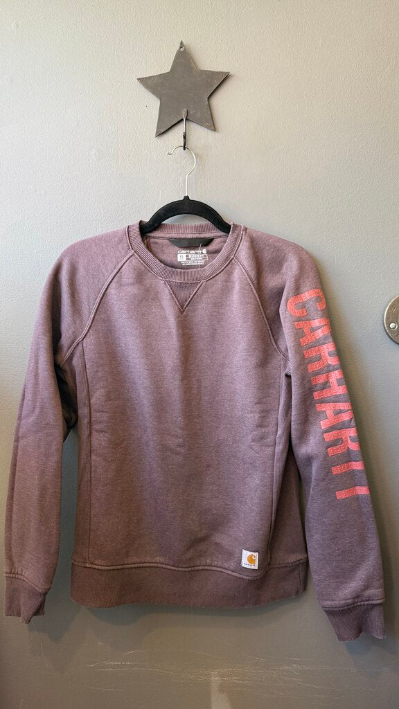 Crewneck Logo Sleeve Sweatshirt