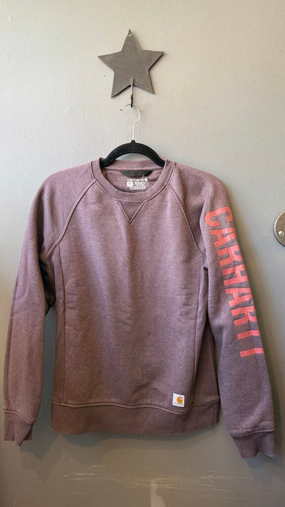 Crewneck Logo Sleeve Sweatshirt