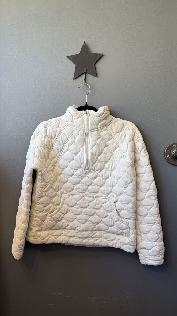 Quilted 1/4 Zip Pullover Sweashirt