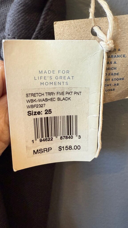 Stretch Terry Five Pocket Pants