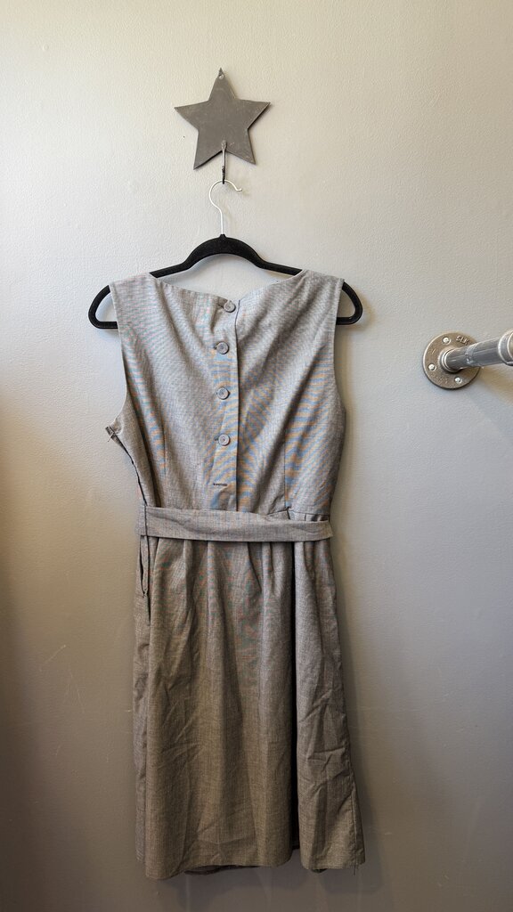 Pleated Fit Flare Dress