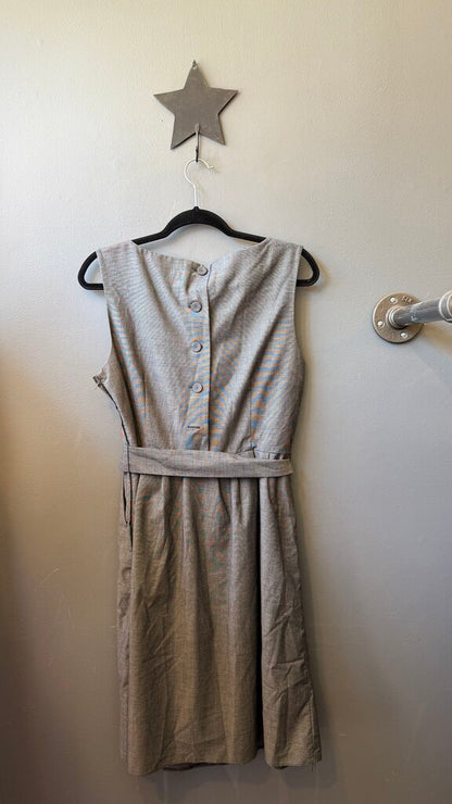 Pleated Fit Flare Dress