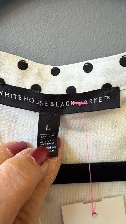 Polka Dot Ruffle Top