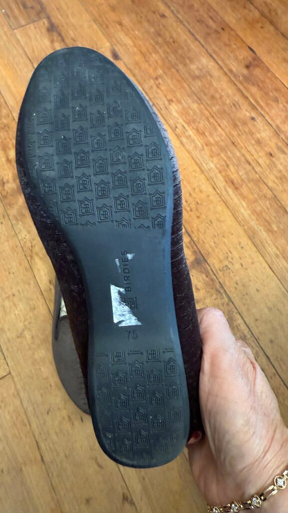 Velvet Smoking Slipper Flats