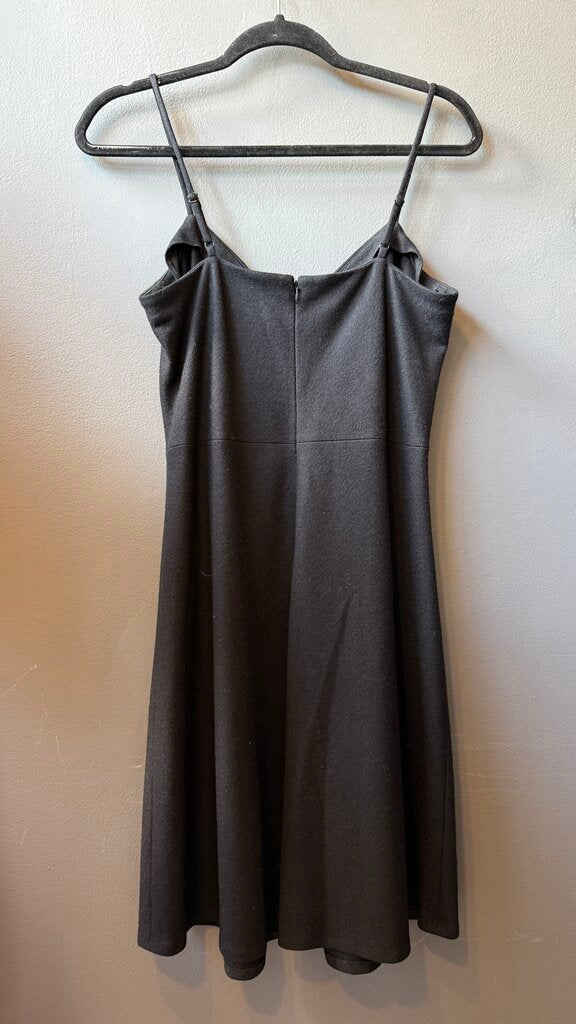 Ruched Wool Blend Aline Dress