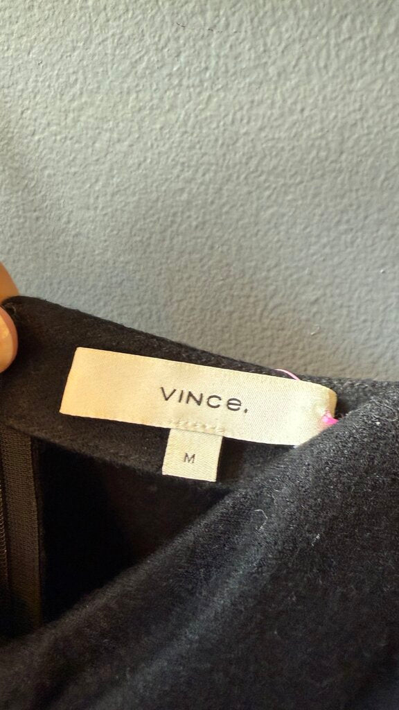 Ruched Wool Blend Aline Dress