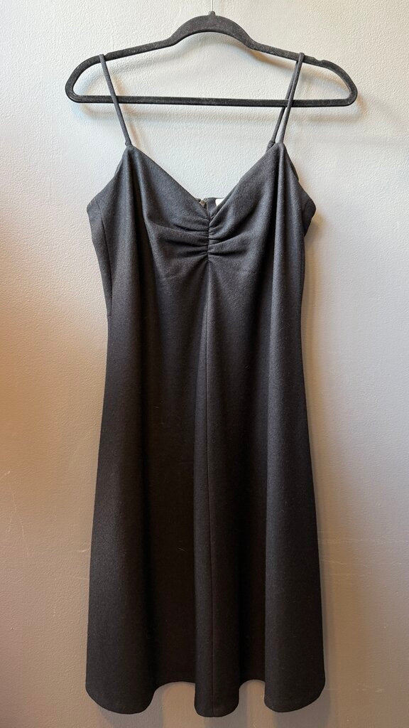 Ruched Wool Blend Aline Dress