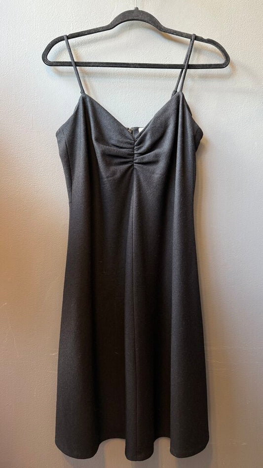 Ruched Wool Blend Aline Dress