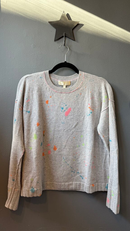 Splatter Cashmere Sweater