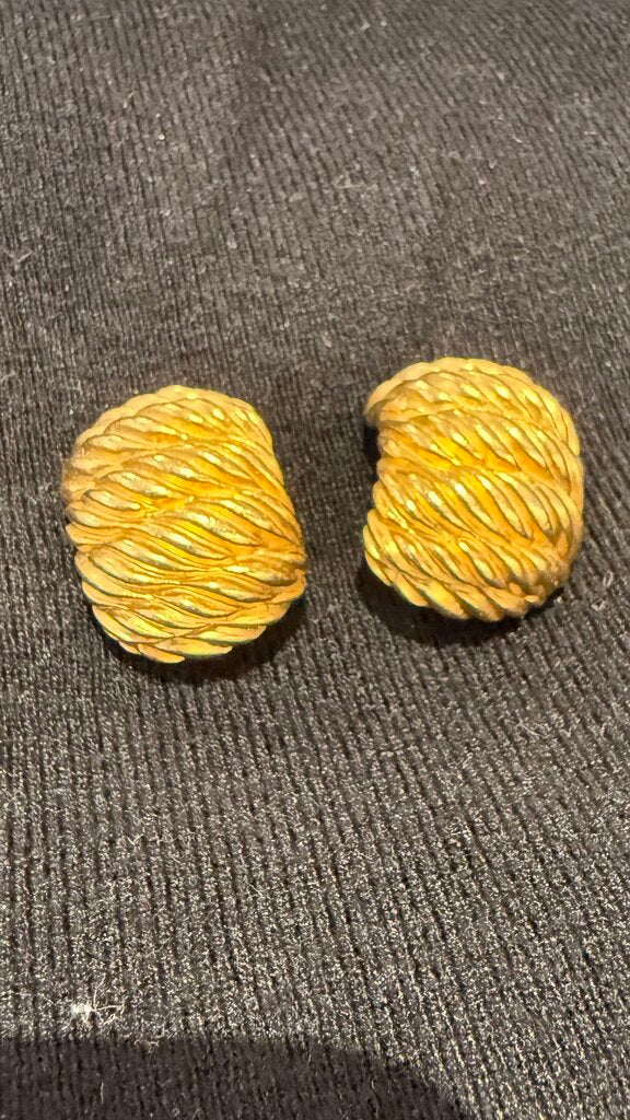 Ben Amun Vintage Clip On Earrings