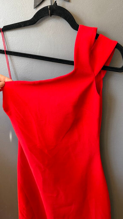 One Shoulder Maxi Gown Dress