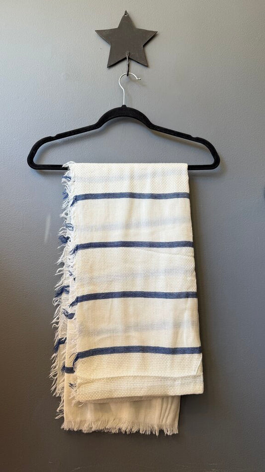 Striped Oversized Scarf