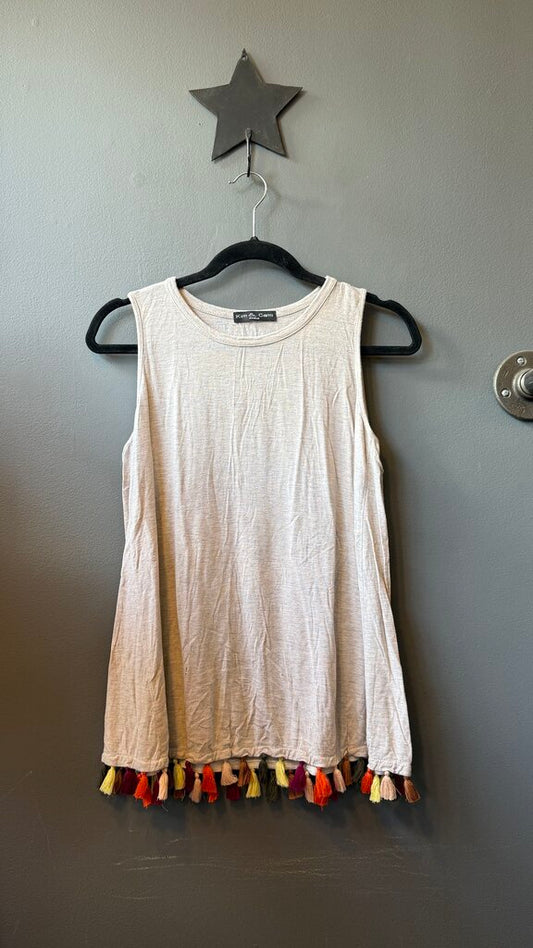 Tassel Hem Tank Top