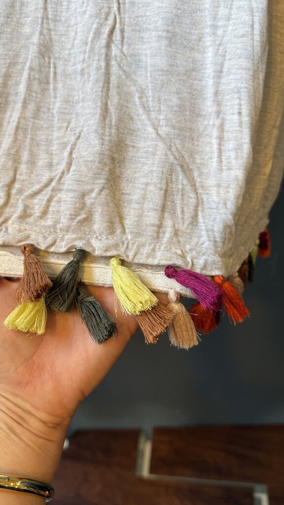 Tassel Hem Tank Top