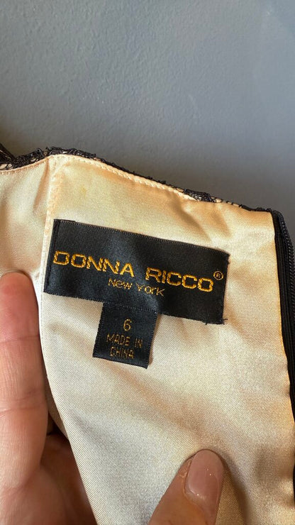 Lace Top Halter Midi Dress