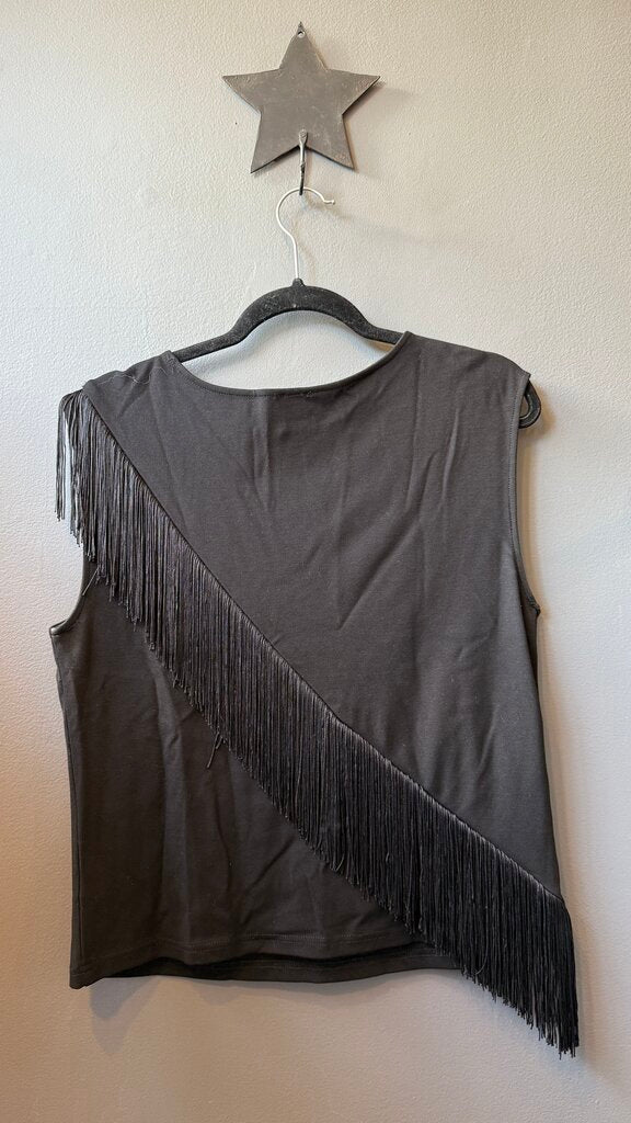 Fringe Sleeveless Top