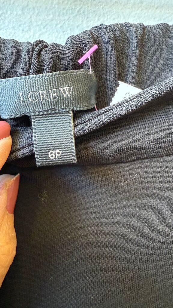 Petite Elastic Back Pants