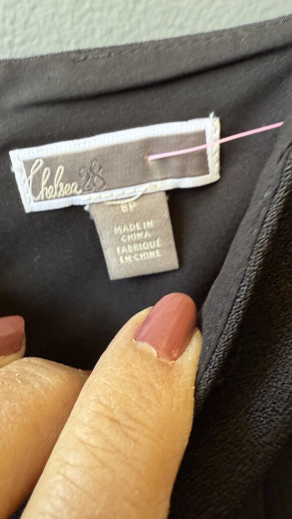 Petite Ruffle Hem Midi Dress