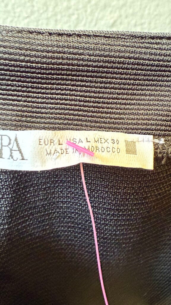 Gold Button Crop Top