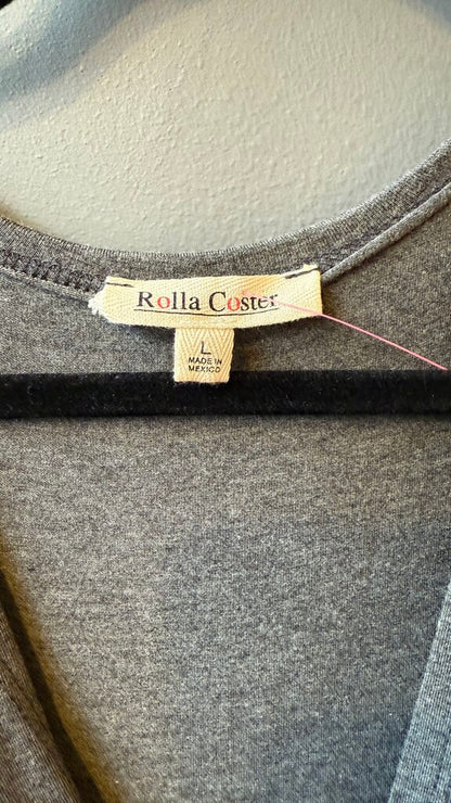 Jersey Knot Front Midi Dress