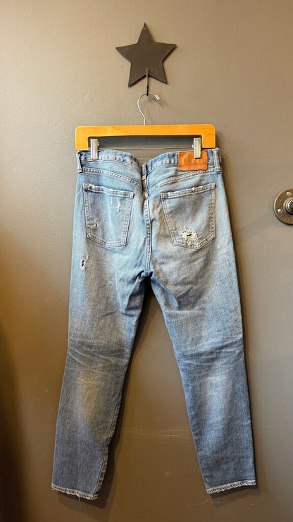 Distressed Slim Jeans