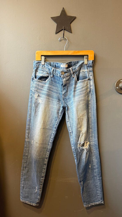 Distressed Slim Jeans