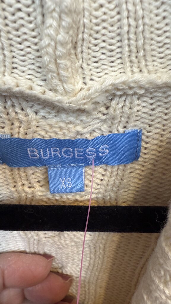 Cotton Cashmere Cable Bolero Cardigan Sweater