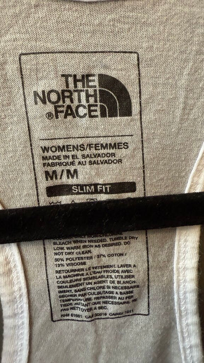 White Trim Racerback Tank