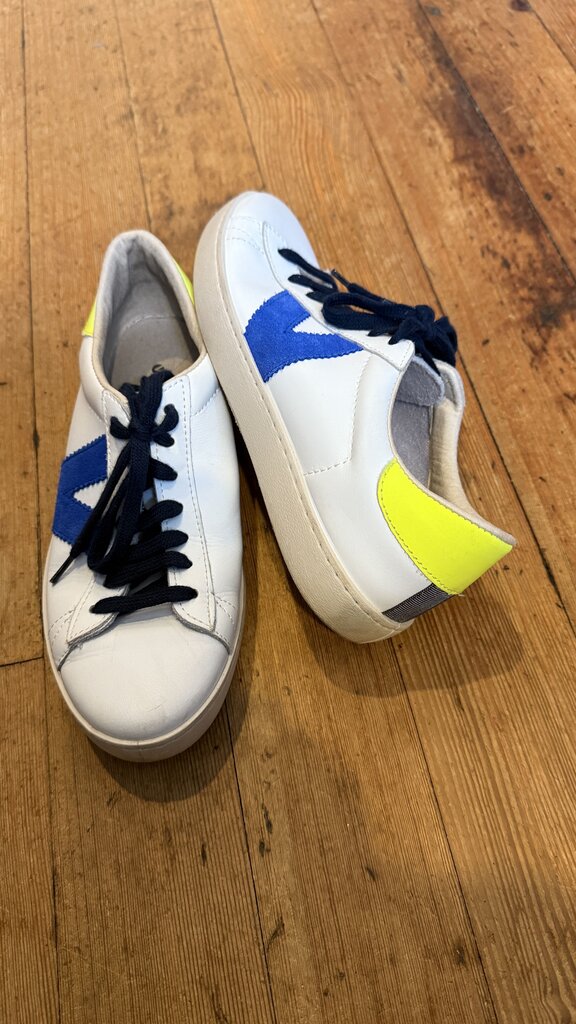 Neon Trim Sneakers