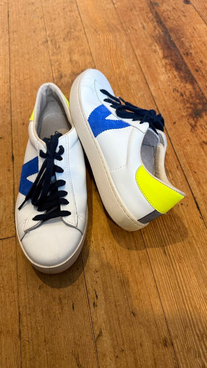 Neon Trim Sneakers