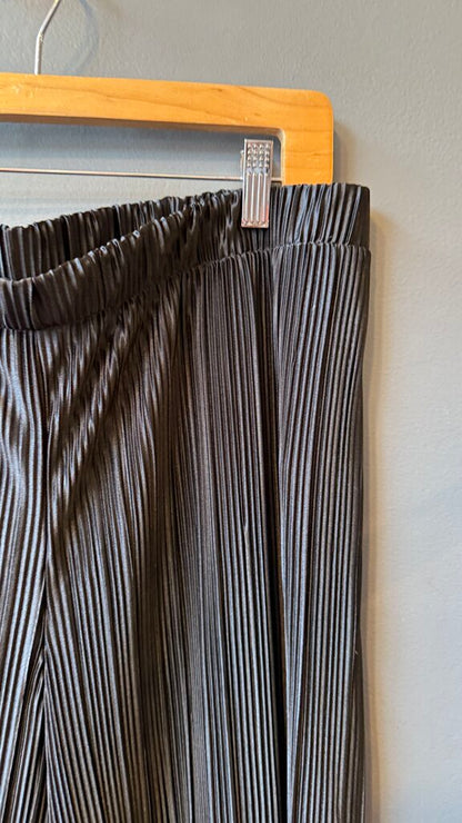 Pleated Pull On Pants
