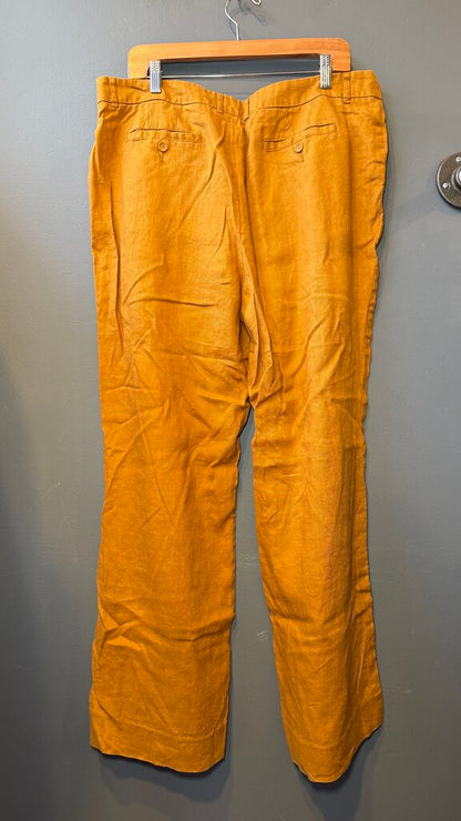 Wide Leg Linen Pants