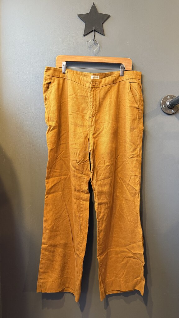 Wide Leg Linen Pants