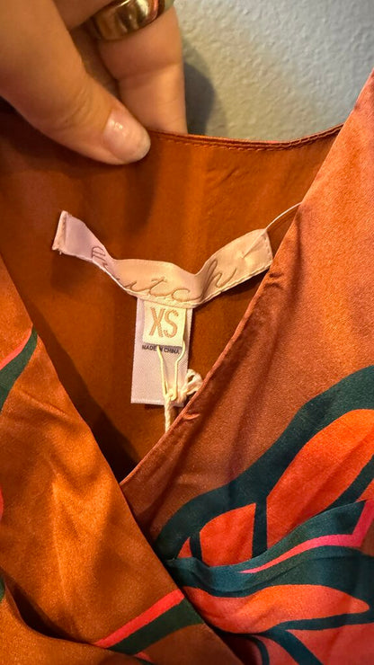 Floral Wrap Maxi Dress