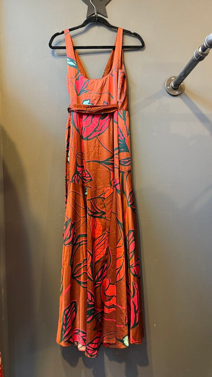 Floral Wrap Maxi Dress