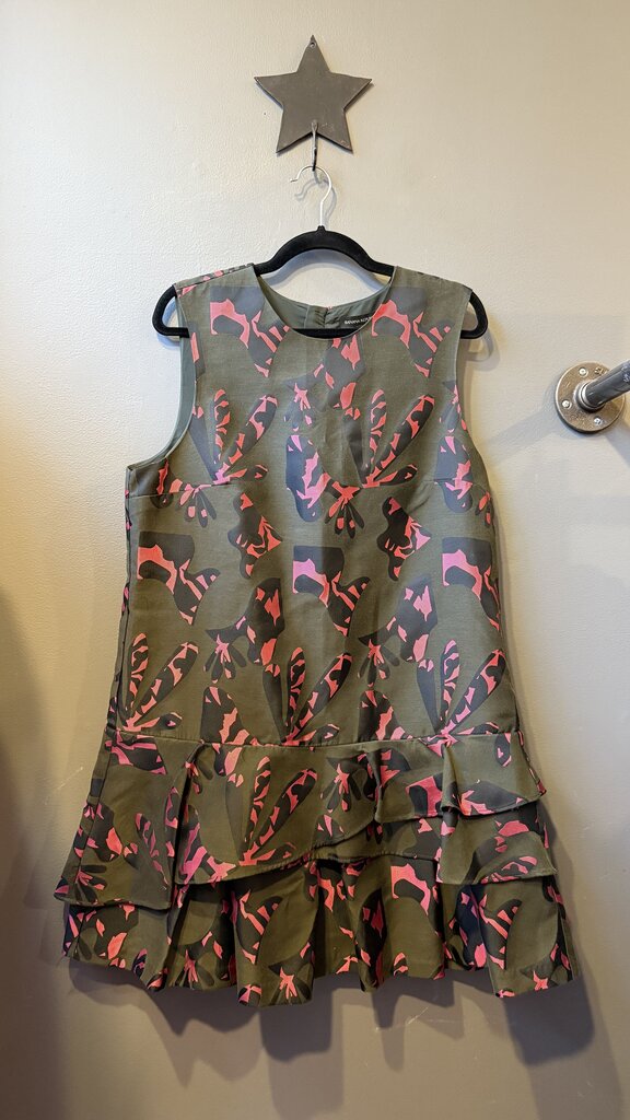 Drop Hem Shift Dress