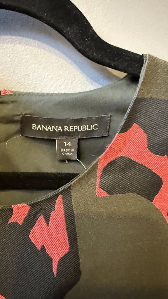 Drop Hem Shift Dress