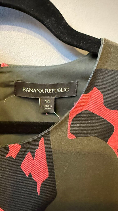 Drop Hem Shift Dress