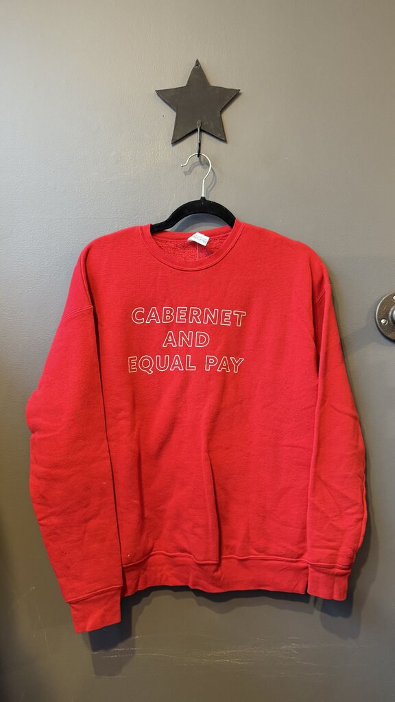 Cabernet And Equal Pay Crewneck Sweatshirt