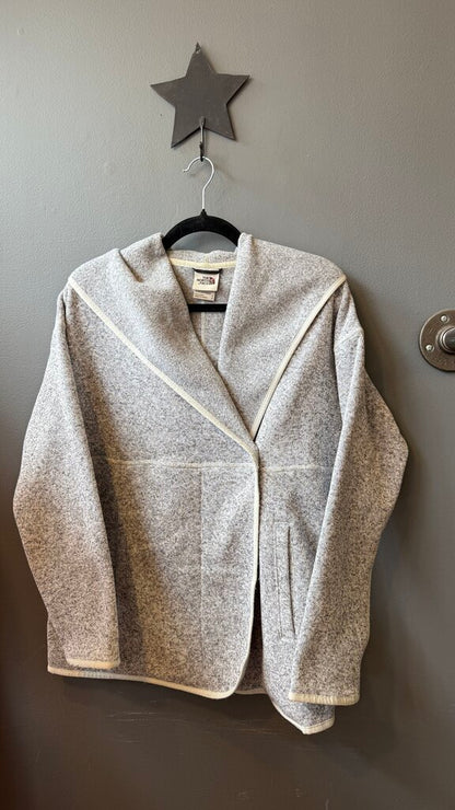 Wrap Hoodie Sweatshirt Cardigan