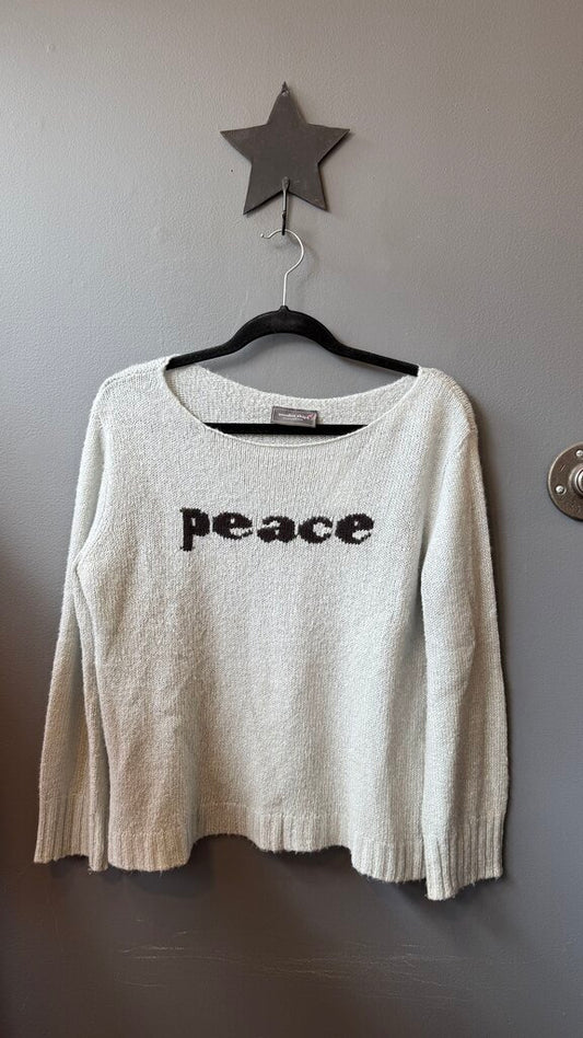 Mohair Wool peace Sweater