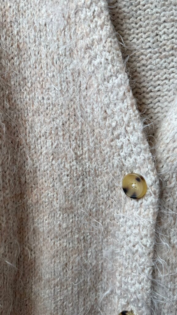 Eyelash Fringe Cardigan Sweater