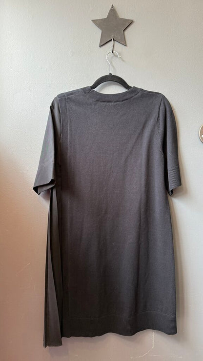 Pleated Asymmetrical Swing Dress